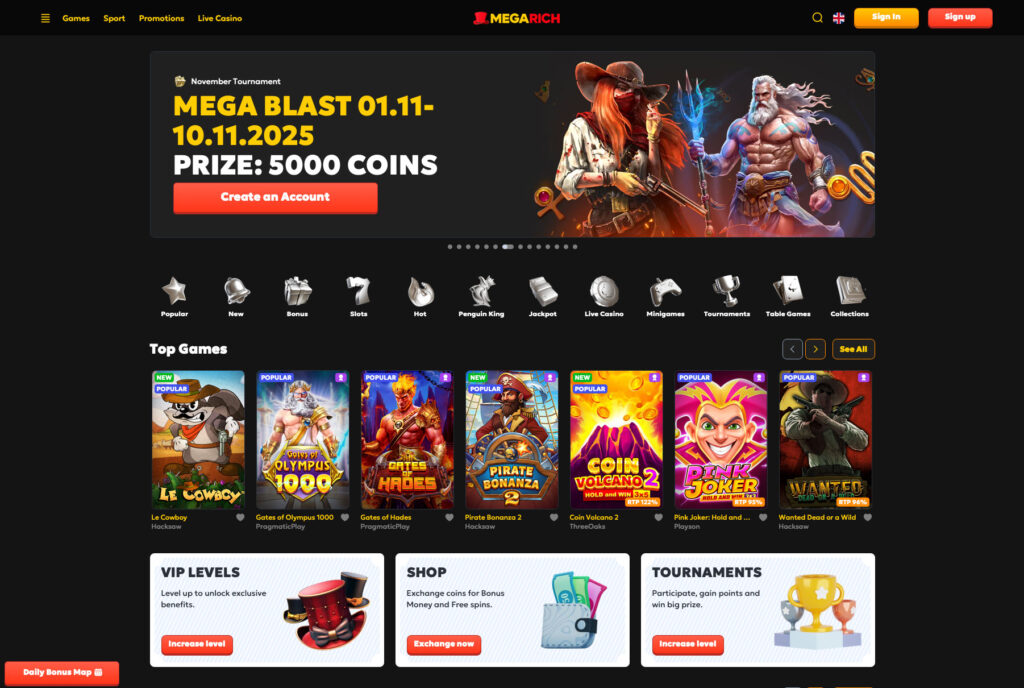 megarich casino balubet