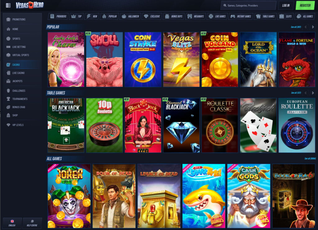 vegashero balubet casino